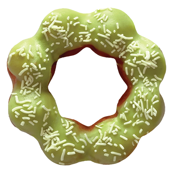 Double Matcha Donut